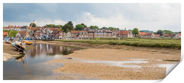 Blakeney quay panorama Print by Jason Wells