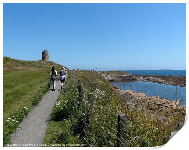 FIFE COASTAL TRAIL Print by dale rys (LP)