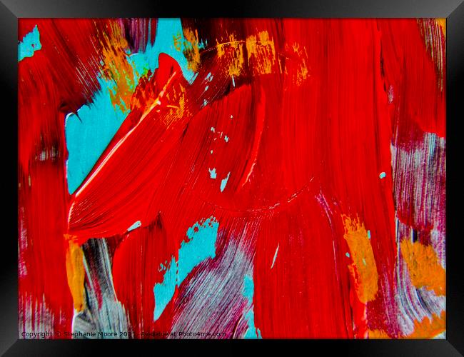 Abstract 2021  Framed Print by Stephanie Moore
