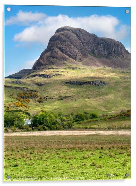 Preshal More, Talisker, Isle of Skye Acrylic by Photimageon UK