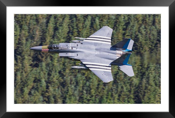 F15C- The Grim Reapers Framed Mounted Print by Rory Trappe