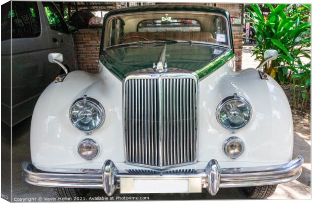 Amstrong Siddeley motor car Canvas Print by Kevin Hellon