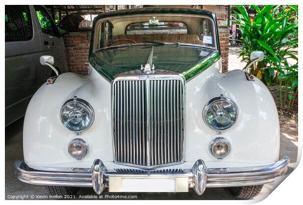 Amstrong Siddeley motor car Print by Kevin Hellon