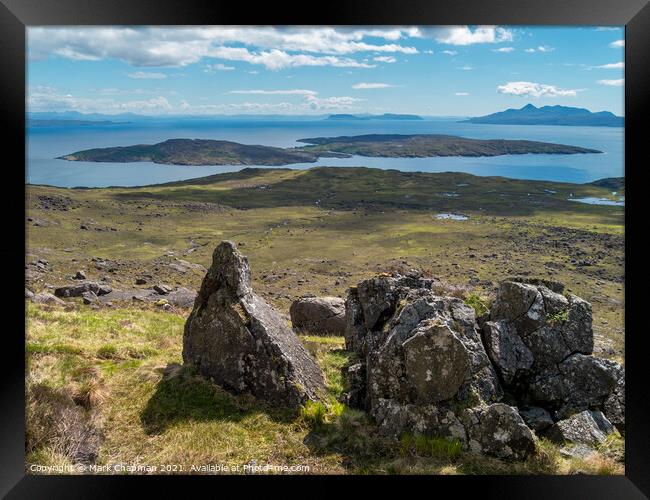 The Isle of Soay seen Sron na Ciche, Skye Framed Print by Photimageon UK