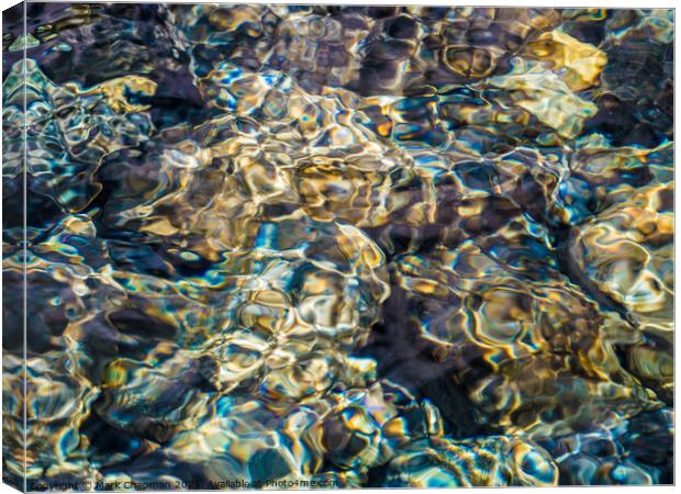 Water ripples abstract Canvas Print by Photimageon UK
