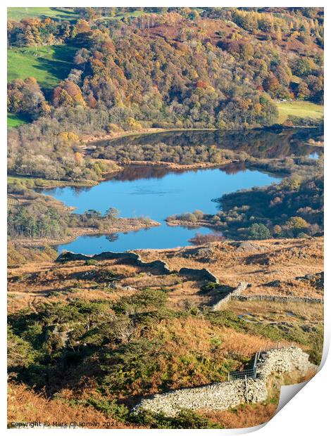 Elterwater in the English Lake District Print by Photimageon UK