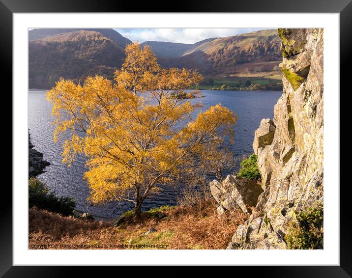 Autumn colour, Ullswater, Lake District Framed Mounted Print by Photimageon UK