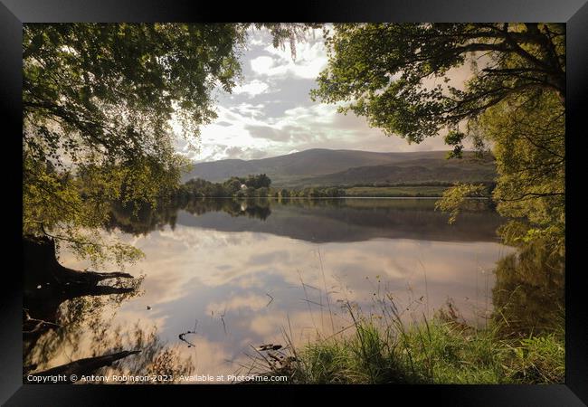 Loch Alvie Framed Print by Antony Robinson