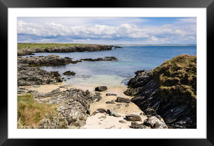 Scenic Rhoscolyn Anglesey Coast Wales Framed Mounted Print by Pearl Bucknall