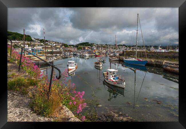 Newlyn morning Framed Print by Jonathon barnett