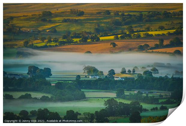 Misty Morning in the Lake District  Print by Jonny Gios
