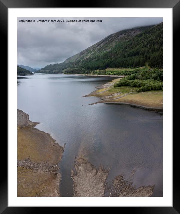 Thirlmere Framed Mounted Print by Graham Moore