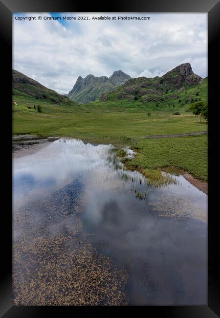 Blea Tarn and Side Pike Framed Print by Graham Moore