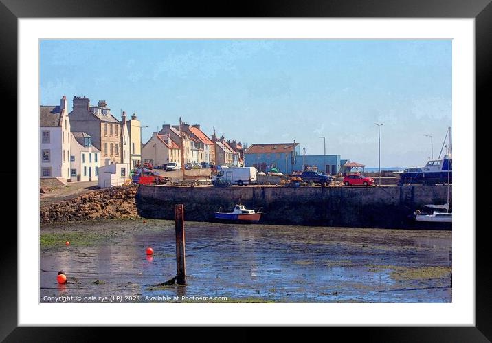 pittenweem  Framed Mounted Print by dale rys (LP)