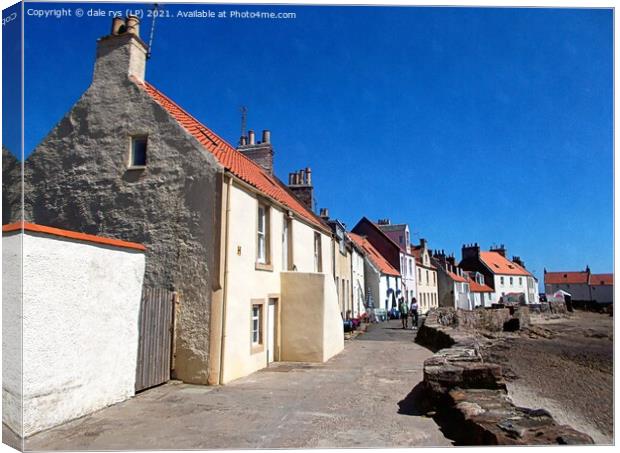 pittenweem Canvas Print by dale rys (LP)