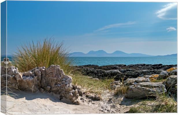 Isle of Jura seen from the Isle Colonsay, Scotland Canvas Print by Photimageon UK