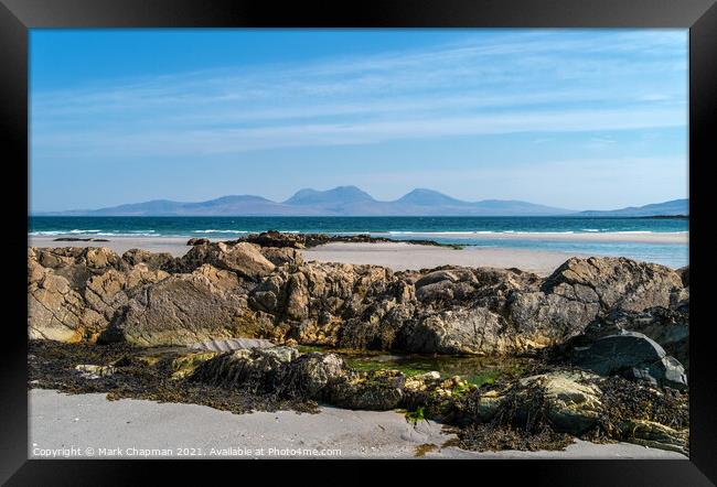 Isle of Jura seen from the Isle of Colonsay, Scotland Framed Print by Photimageon UK
