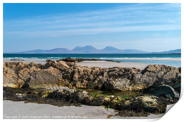 Isle of Jura seen from the Isle of Colonsay, Scotland Print by Photimageon UK