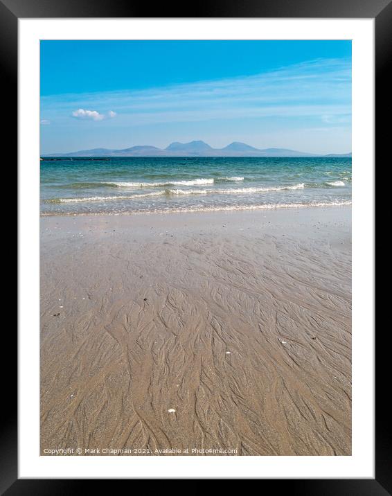 The Paps of Jura as seen from the isle of Colonsay Framed Mounted Print by Photimageon UK
