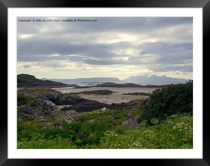 arisaig beach Framed Mounted Print by dale rys (LP)