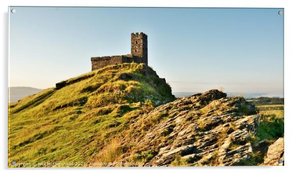 Early Summer Morning, Brentor, Devon. Acrylic by Neil Mottershead