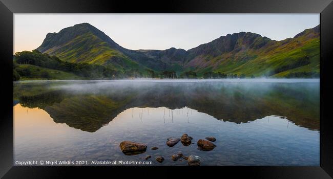 Buttermere, Lake District Framed Print by Nigel Wilkins