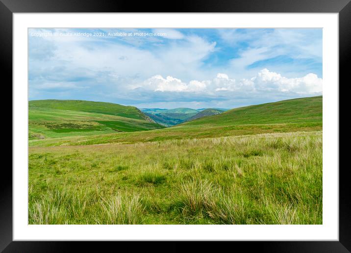 Elan Valley, Wales Framed Mounted Print by Beata Aldridge