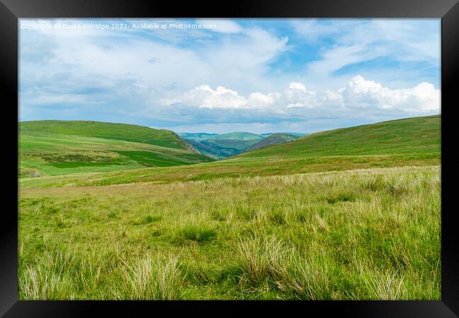 Elan Valley, Wales Framed Print by Beata Aldridge