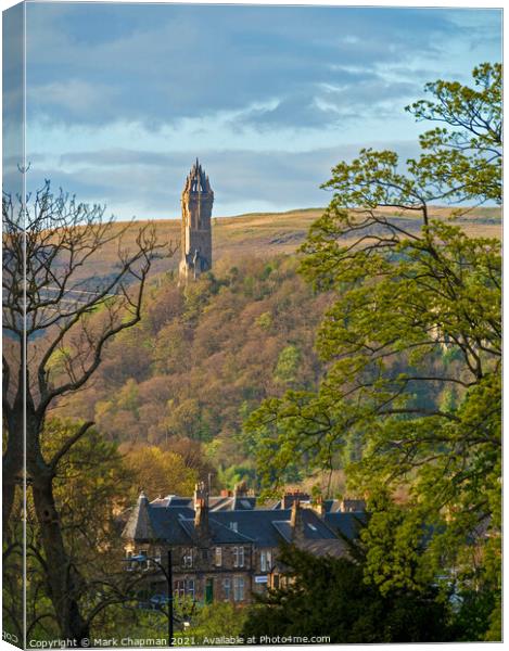 The Wallace Monument, Stirling, Scotland Canvas Print by Photimageon UK