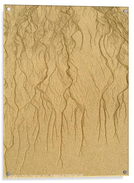 Abstract sand patterns Acrylic by Photimageon UK