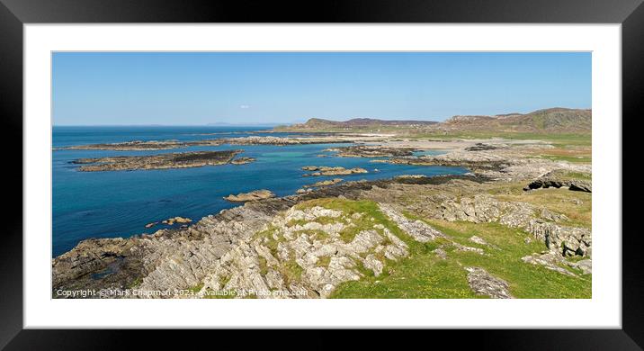 West coast of Colonsay Framed Mounted Print by Photimageon UK
