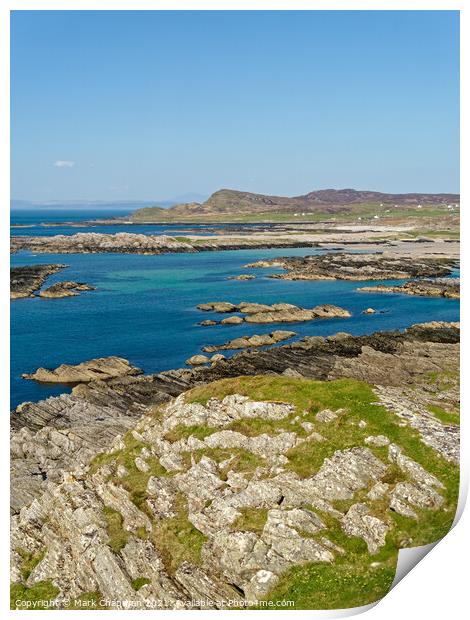 West coast of Colonsay Print by Photimageon UK