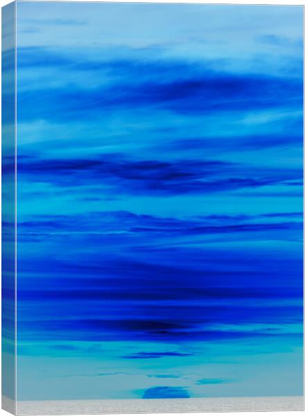 Blue sunset portrait Canvas Print by Rory Hailes