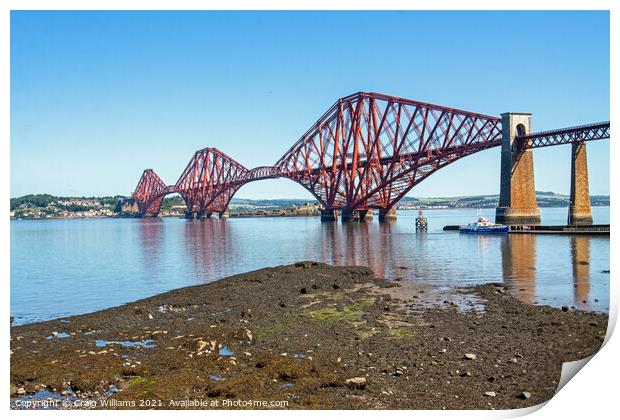 Forth Bridge Print by Craig Williams