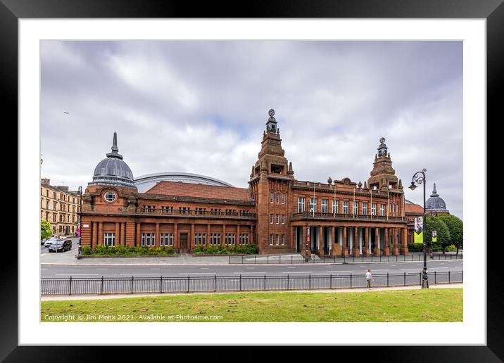The Kelvin Hall in Glasgow Framed Mounted Print by Jim Monk