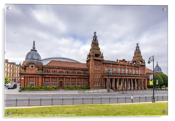 The Kelvin Hall in Glasgow Acrylic by Jim Monk
