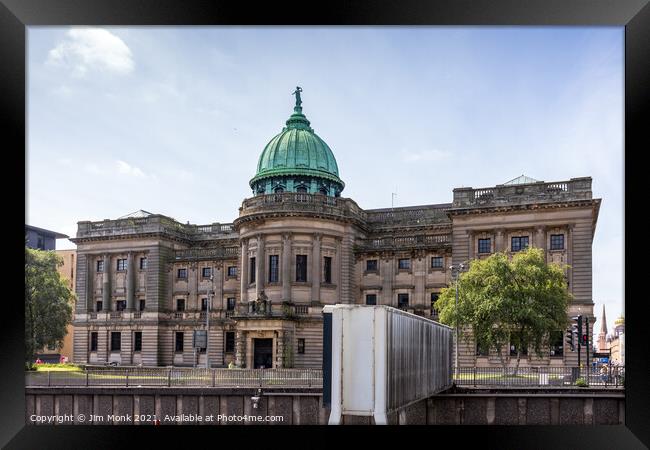 The Mitchell Library, Glasgow Framed Print by Jim Monk