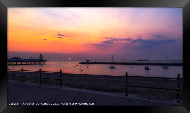 Herne Bay  Framed Print by Alistair Duncombe