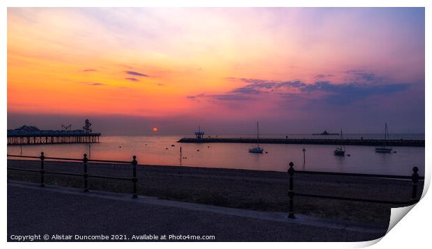 Herne Bay  Print by Alistair Duncombe