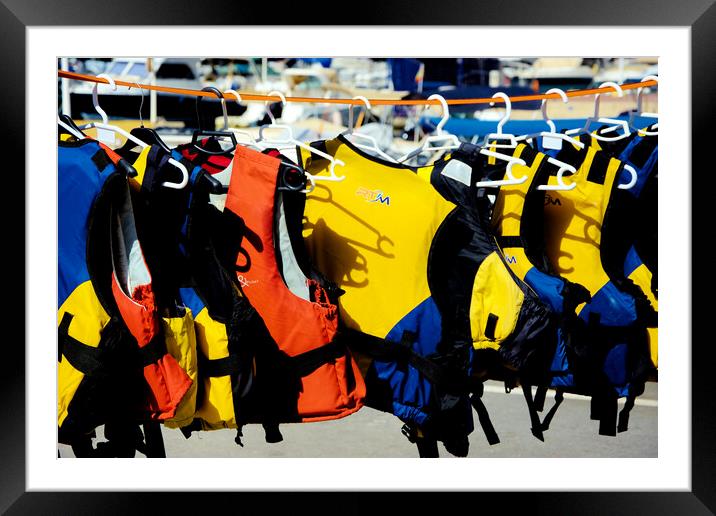 Sport harbour (Aguadulce Marina) near Roquetas 11 Framed Mounted Print by Jose Manuel Espigares Garc