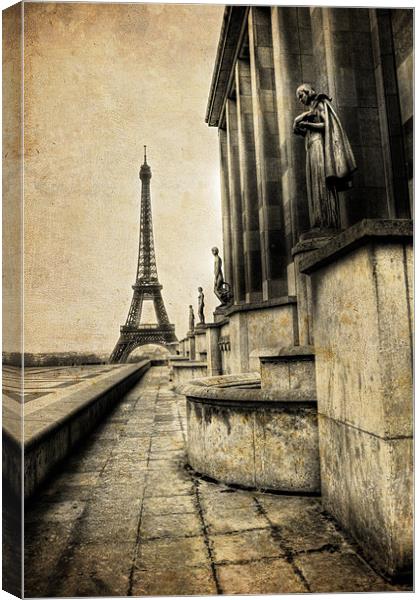 Vintage Paris Canvas Print by Toon Photography