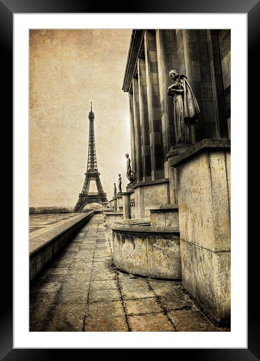 Vintage Paris Framed Mounted Print by Toon Photography