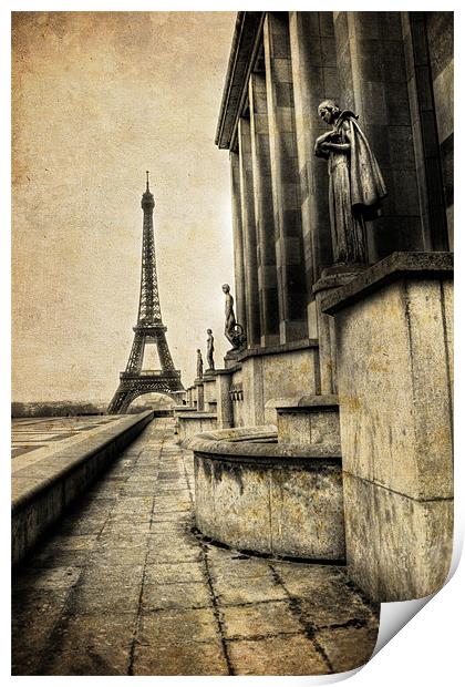Vintage Paris Print by Toon Photography