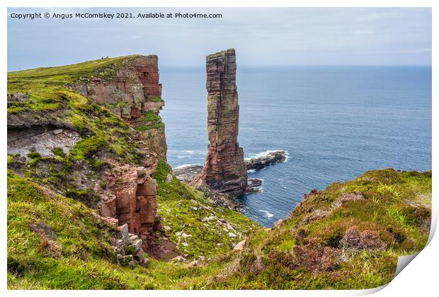 Old Man of Hoy, Orkney, Scotland Print by Angus McComiskey
