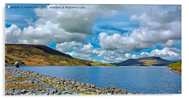The beautiful Llyn Celyn reservoir Acrylic by Frank Irwin