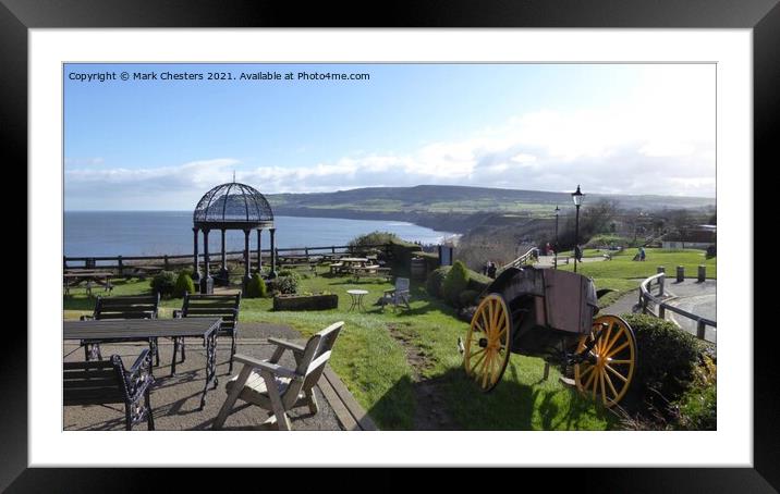 Robin Hood's Bay Framed Mounted Print by Mark Chesters