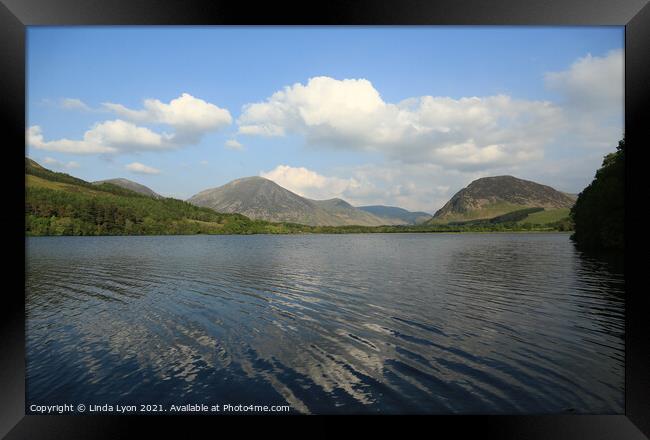 Loweswater the English Lake District  Framed Print by Linda Lyon
