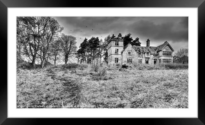 Thornseat Lodge Framed Mounted Print by Chris Drabble