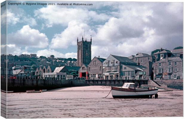 St Ives Cornwall 1956 Canvas Print by Bygone Images