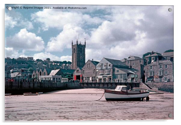 St Ives Cornwall 1956 Acrylic by Bygone Images